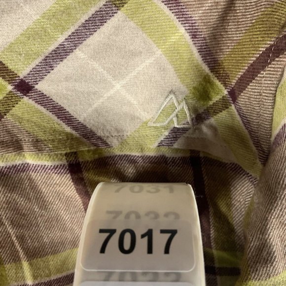 Alpine Design Flannel Shirt Men's Small Brown Plaid‎ Cotton Long Sleeve 7017 - Picture 8 of 8